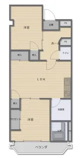 京橋ビル新館【4階】の間取り