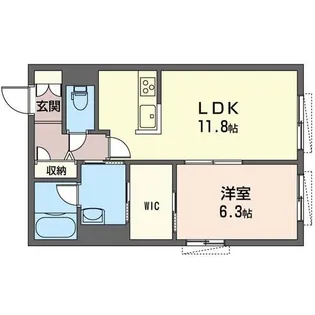 エターナルウッド【1階】の間取り