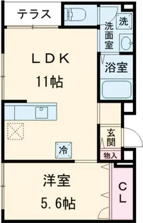 森田屋石亭 本館【1階】の間取り