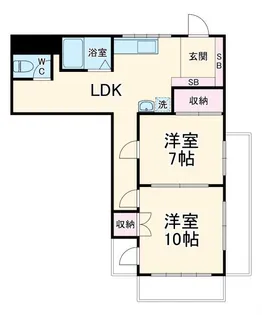 LUNA【4階】の間取り