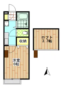 IVY FLATS 南光台【2階】の間取り