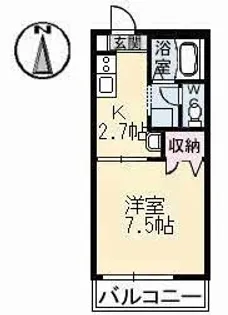 ディア エスタ C棟【1階】の間取り
