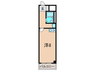 Enuzハイツ【2階】の間取り
