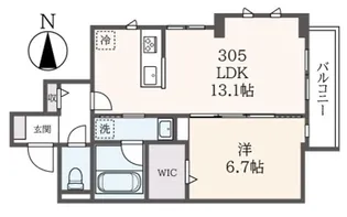 ダイワフラットIII【3階】の間取り