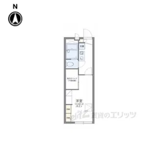レオパレスANNEXEST【1階】の間取り