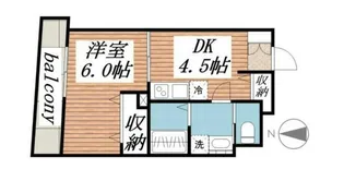 桜山ハイツ【3階】の間取り