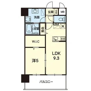 mon reve光の森【7階】の間取り