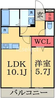 エクセルトーワ2【3階】の間取り