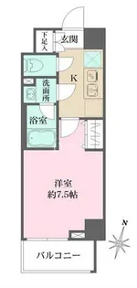 東京都江東区東陽1【マンション】の間取り