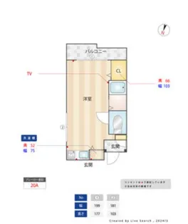 福岡県福岡市中央区六本松4【マンション】の間取り