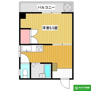 新町ハイツ【4階】の間取り