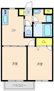 神奈川県川崎市宮前区平4【マンション】の間取り
