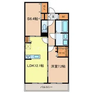 Estilo Clara【1階】の間取り