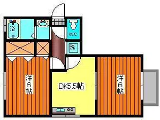 セジュールI・K【1階】の間取り