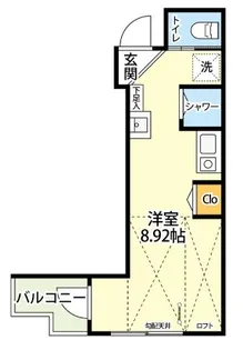 ラ・プロバンスドゥ五反野壱番館【3階】の間取り