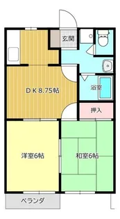 サンモール【2階】の間取り