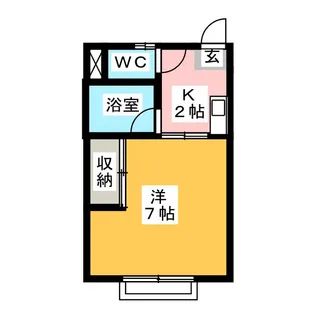 シマ・ビー・ハウス【3階】の間取り