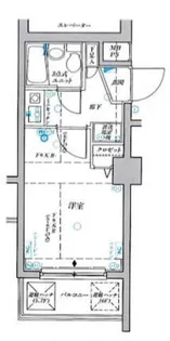 クリオ大口壱番館【5階】の間取り