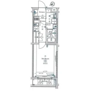 S-Farbe中野松が丘ANNEX【1階】の間取り