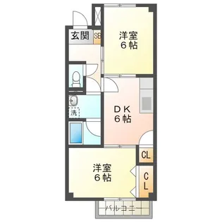 Surplus後藤【2階】の間取り