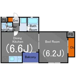 カサ・ド・アマリア【2階】の間取り