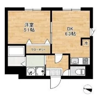 フェリーチェ二俣川【3階】の間取り