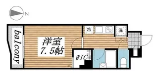 プロフ小石川後楽園【4階】の間取り