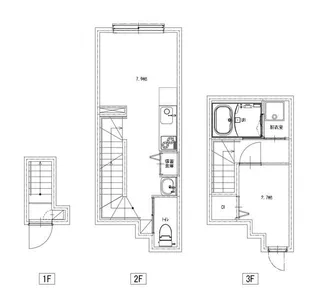 ソルナクレイシア荻窪III【3階】の間取り