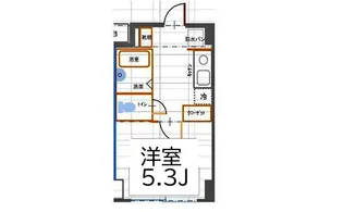 アルティーム生麦【3階】の間取り
