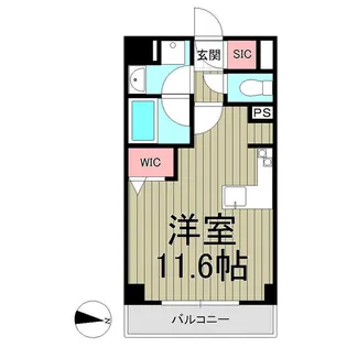 エミグランド湘南【2階】の間取り