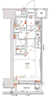 エル・グランジュテ川崎【2階】の間取り