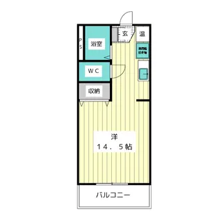 セジュール前山【1階】の間取り