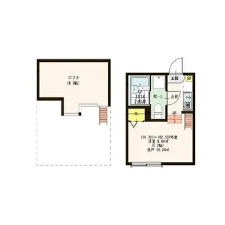 Forward Field羽田【1階】の間取り