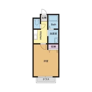 プライムクローバーハウス【1階】の間取り