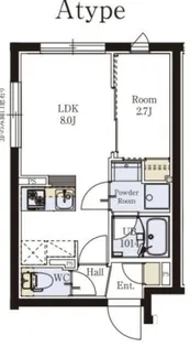 プロスタイルウェルス東武練馬II【3階】の間取り