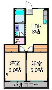 幸和ハイツ【1階】の間取り