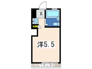 ピュアハウス若竹【1階】の間取り