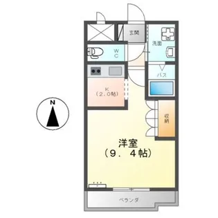 ルミエール【2階】の間取り