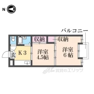 石原マンション【2階】の間取り