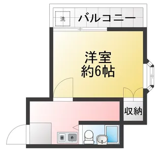 五香ビレッジ【2階】の間取り