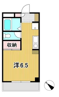 フォレストtaga【4階】の間取り