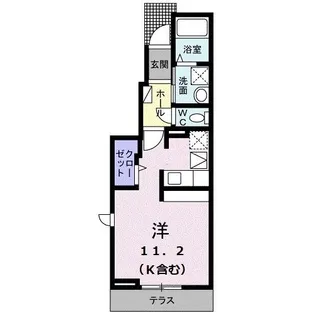 ドリーム北高下 B【1階】の間取り