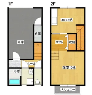 インフィニートベースの間取り