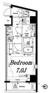 アクサス王子神谷Sta.【3階】の間取り