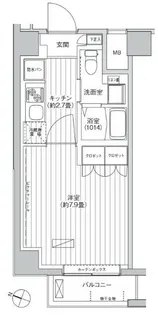ヒューリック世田谷【3階】の間取り