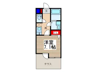 NOARK緑町【1階】の間取り
