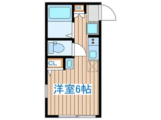 クリエイト南台【2階】の間取り