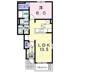 ローレル【1階】の間取り
