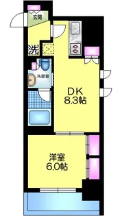いぐあす神田金澤町【2階】の間取り