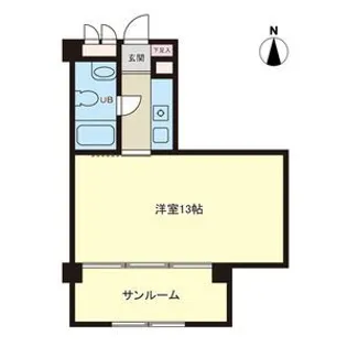 住雄館【3階】の間取り